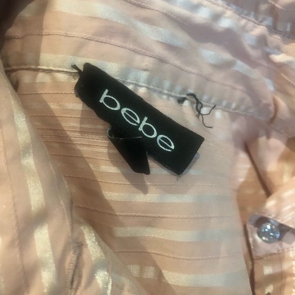 Bebe corset style button down top - Picture 8 of 9